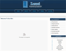 Tablet Screenshot of laxmipharma.net
